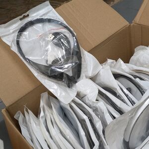 Black USB Headphones